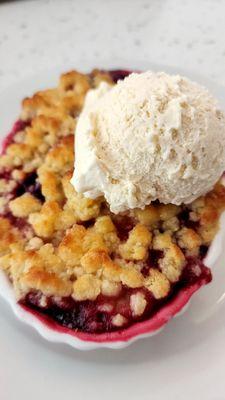 Berry cobbler...yum!