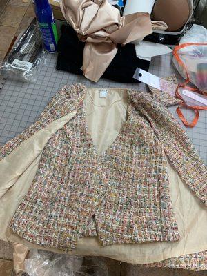 Recreated jacket by Cookie's Sewing Creations