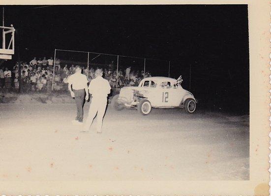 Gainesville Speedway 1962 Ray Breedlove-1940 Ford