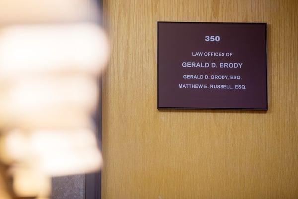 The Law Office of Gerald D. Brody & Associates 3465 Camino del Rio S #350 San Diego, CA 92108 (619) 528-9800 geraldbrodylaw.com