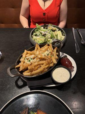 Caesar Salad + Fries