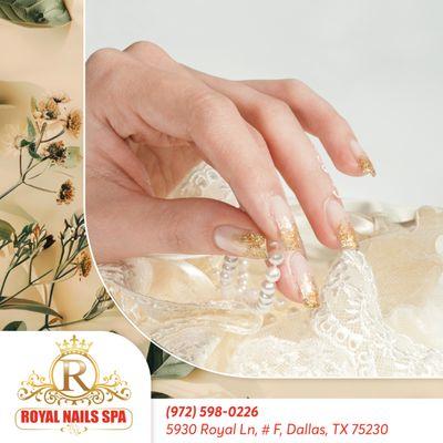 Experience flawless nails at Royal Nails Spa today!