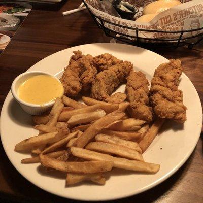 Chicken Tenders and French Fries