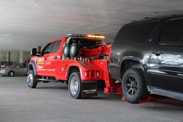 We are able to get into to almost any parking garage in Boise. One of the few companies that can fit.