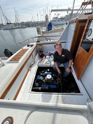 Boat engine electrical, carburetor, fuel injection, and else diagnostics & repairs