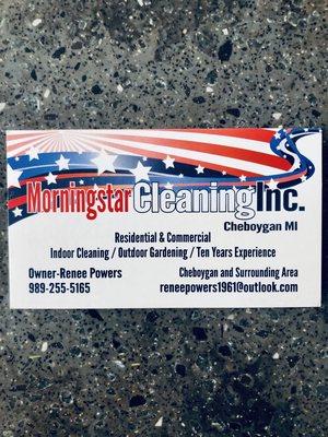 To Make Cleaning  appointment with Morningstar Cleaning Inc.