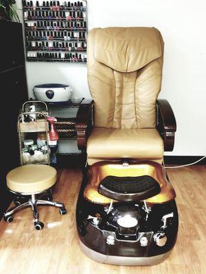 Pedicure area