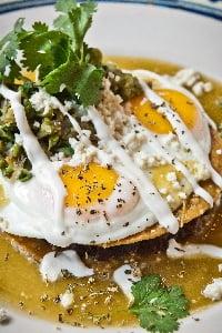 huevos rancheros - great brunch here