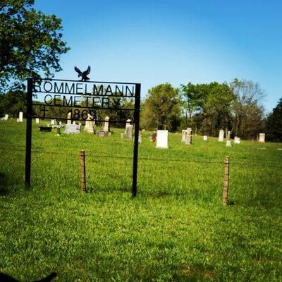 Old cemetery on the property