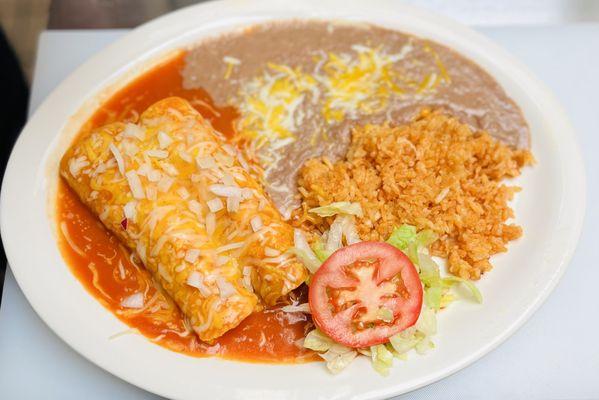 Two Enchilada Plate Special