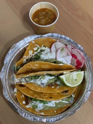 Tacos de Birria (~$12)