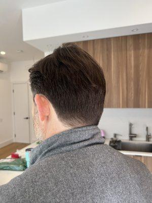 Great back fade