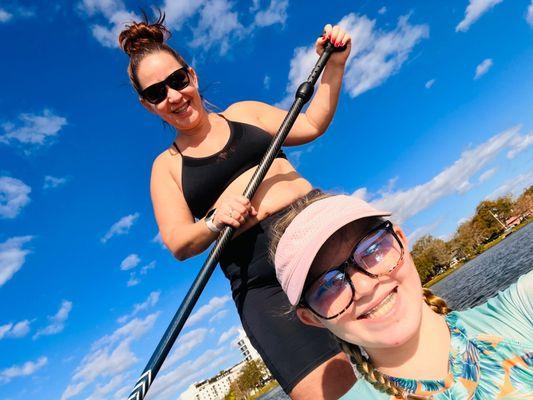 Paddle with kids