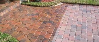 Paver sealer before and after