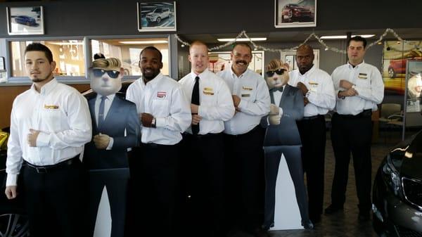 A good looking certified Kia crew at Thomas Kia