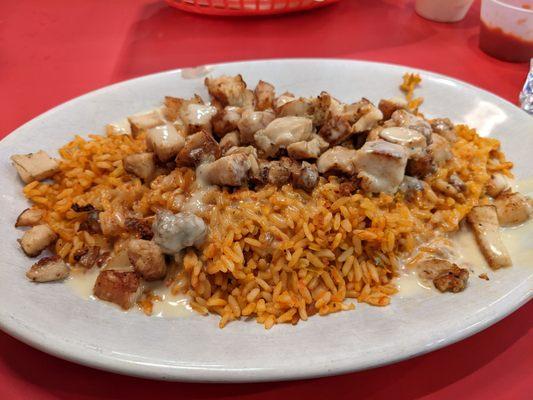 El Toro Special with chicken