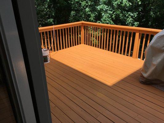 Deck stain