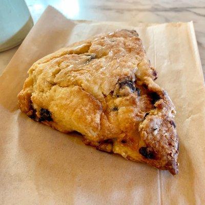 Blueberry lemon scone