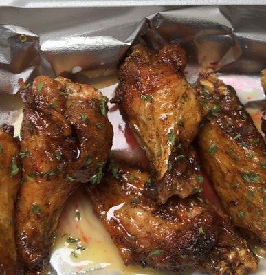 Strawberry Hennessy Wings