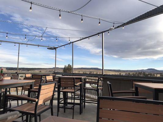 Rooftop patio