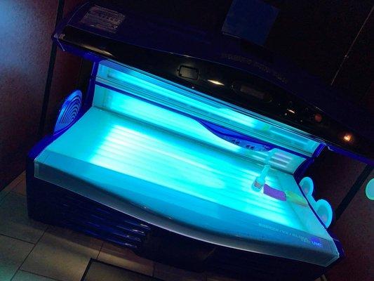 Power for u! 10 minute tanning bed!