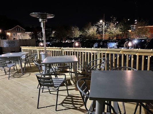 outdoor seating