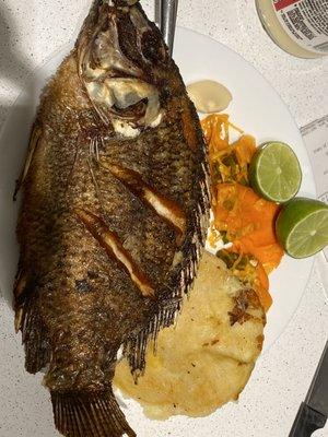 Mojarra frita