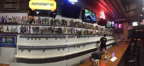 Over 300 beers on tap!!