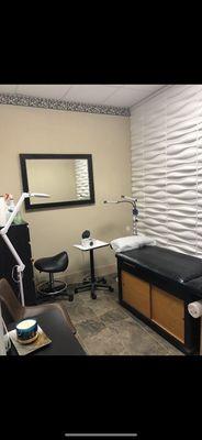 The micro blading room