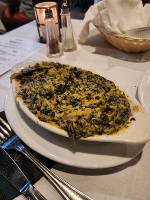 Creamy spinach