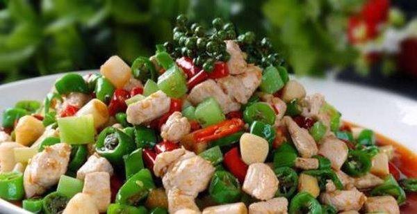 Chicken with Green Peppers (Chinese Style)