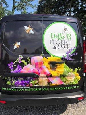 #Spotted the New Dottie B Florist Delivery Vans