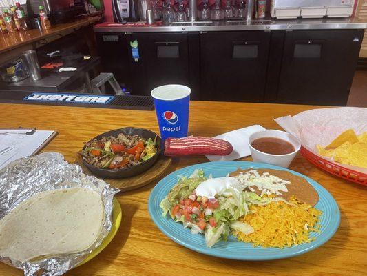 Lunch Steak Fajita