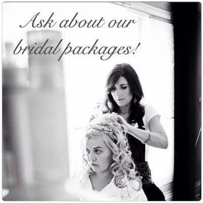 Rachel specializes in Your big day!  Makeup, hair, lashes and spray tanning