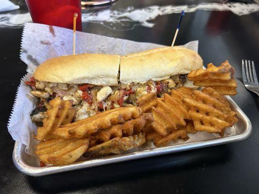 Chicken Philly Hoagie