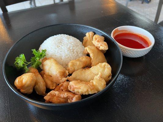 Sweet and sour chicken (small)