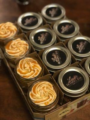 Buttery Rum Cupcake Jars