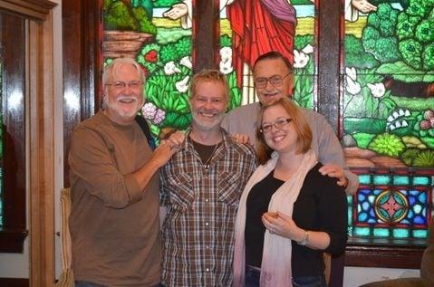 Pastors Danny Dahl, Eugene Brundige and Julia Nielsen