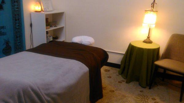 Therapy Room at 3101 33rd Street, inside The Oak Park Healing Arts Center.