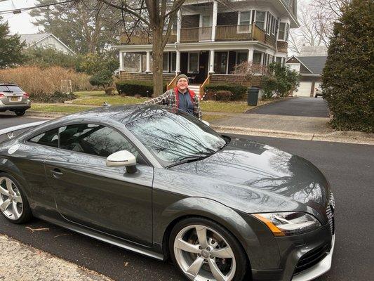 Reliable Carriers expertly handled my Audi TT RS on its journey from Minnesota to New York.