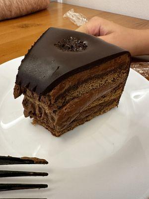 Double chocolate layer