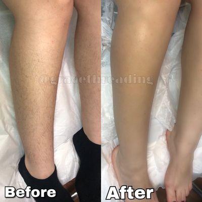 No more shaving , get your leg waxed ..