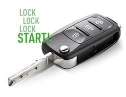 We can add remote start to many factory key fobs as well as adding long range remotes or smartphone capabilities.