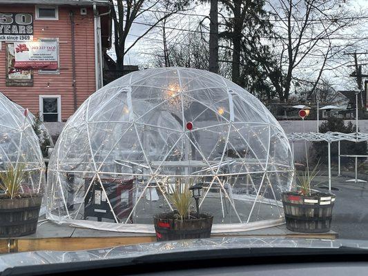 Igloo dining