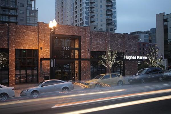 Hughes Marino's corporate headquarters is located in downtown San Diego at 1450 Front Street.