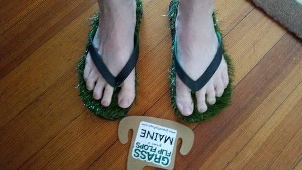 Cool flip flops!