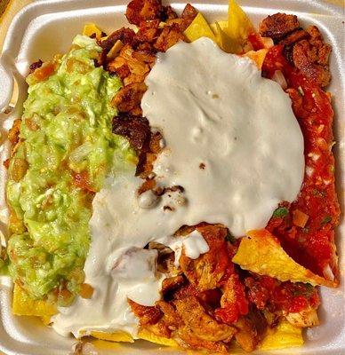 Grilled Chicken Nacho's Supreme!