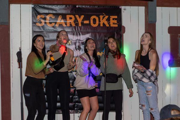 A Scary-Oke good time!