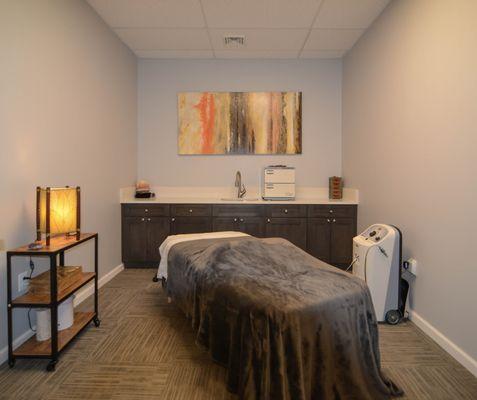 Treatment room- great for couples massage!