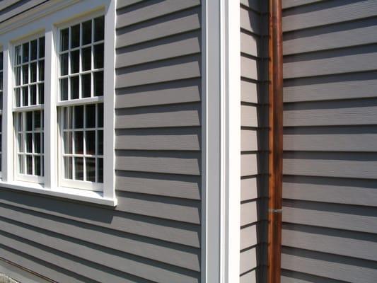 hardie and wood siding